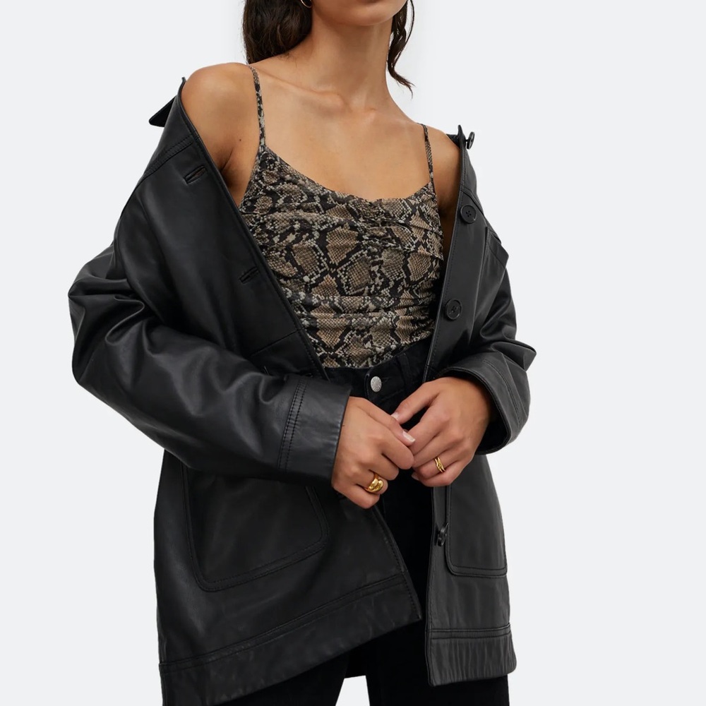 EDITED Snakeskin Body Suit